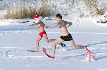 Бег и зима